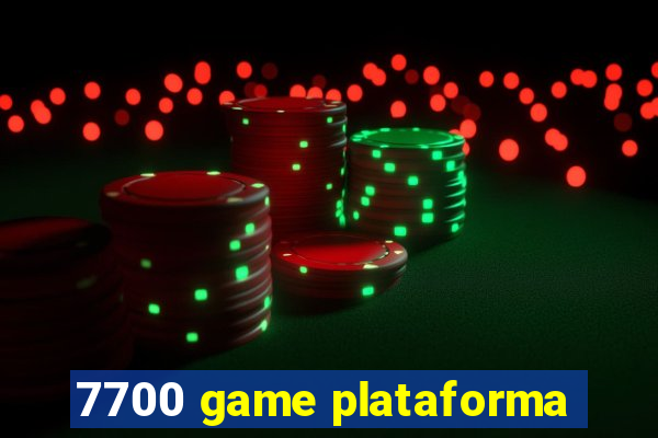 7700 game plataforma